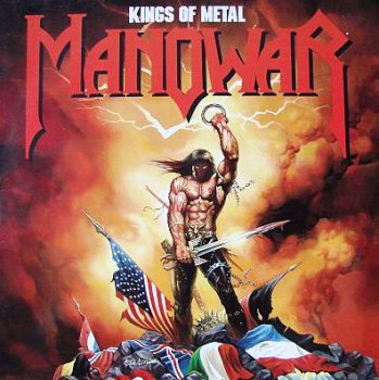 Manowar	- Kings of metal [Atlantic Rec. Cor. Ger. LP Vinyl Rip 24/96] 1988