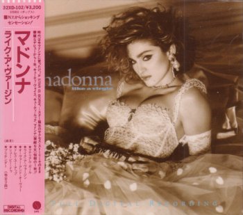 Madonna - Like A Virgin (Sire Records / Warner Pioneer Japan 'Target' + Sire Records Germany 1985) 1984