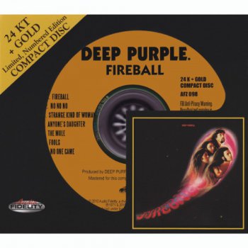 Deep Purple - Fireball (2010 Audio Fidelity 24 KT + Gold, AFZ 098)