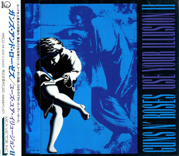 GUNS N' ROSES: Use Your Illusion II (1991) (1st press, Japan, MCA Victor MVCG-44)