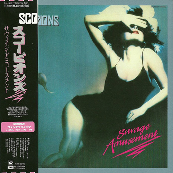 SCORPIONS: Savage Amusement (1988) (Japan Mini LP, BVCM-40010)