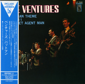 THE VENTURES: Play the "Batman" Theme (1966) (2006, Japan, TOCP-67952)