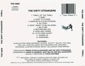 The Dirty Strangers - Thrill 1988