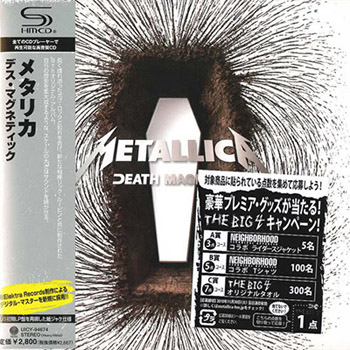 METALLICA: Death Magnetic (2008) (Japanese SHM-CD Limited Reissue 2010)