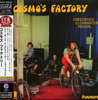 CREEDENCE CLEARWATER REVIVAL: Cosmo's Factory (1970) (1998, Japan, 20 Bit K2 Remasters, VICP-60542)