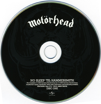 MOTORHEAD: No Sleep 'Til Hammersmith (1981) (2008, Deluxe Edition) (Double CD)