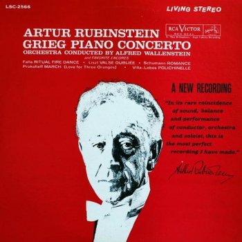 Arthur Rubinstein - Grieg: Piano Concerto (RCA Victor Red Seal LP VinylRip 24/96) 1962