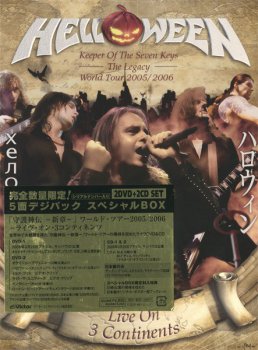 Helloween - Keeper Of The Seven Keys - The Legacy World Tour 2005/2006 (2CD + 2DVD Set Victor Records Japan) 2007