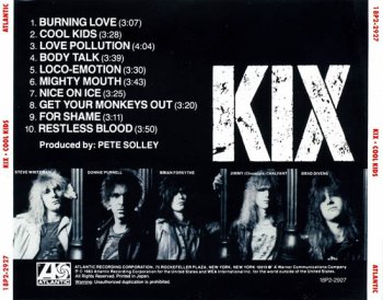 KIX: Cool Kids (1983) (Atlantic 18P2-2927)