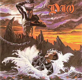 DIO: Holy Diver (1983) (1st Press, West Germany, Mercury 811021-2)