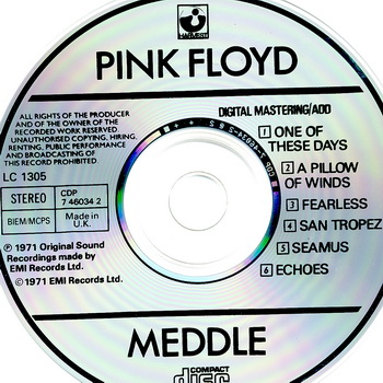 Pink Floyd - Meddle 1971 (1986, 1st U.K. issue)