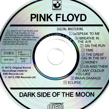 Pink Floyd . 1973 . The Dark Side Of The Moon (CDP 7 46001 2) [5th UK]