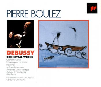 Debussy: Pierre Boulez conductor / New Philharmonia Orchestra / Cleveland Orchestra - Orchestral Works (2CD Set Sony Music) 1995