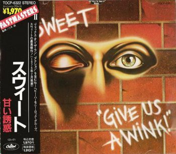 Sweet - Give Us A Wink (Toshiba EMI Japan 1st Press 1991) 1976