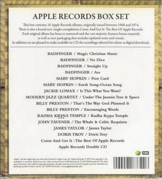 Apple Records Box Set (17CD Box Set EMI / Apple Records) 2010