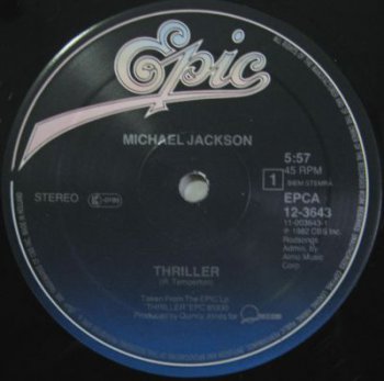 Michael Jackson - Thriller (Maxi Single) (1982)