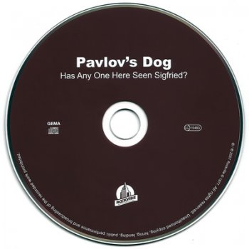 Pavlov's Dog - Has Anyone Here Seen Sigfried? [1977] (Remastered,Expanded 2007)