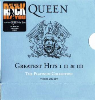 Queen - The Platinum Collection: Greatest Hits I, II, III 3CD Set (2000)