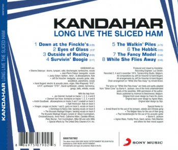 Kandahar - Long Live The Sliced Ham 1974 (Reissue 2009) 