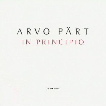 Arvo Part – In Principio (2009)