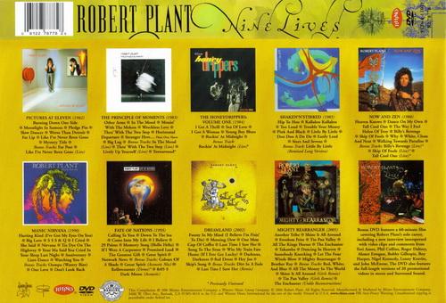 Robert Plant: Nine Lives &#9679; 9CD + DVD Box Set Rhino Records 2006