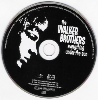 The Walker Brothers: Everything Under The Sun &#9679; 5CD Box Set Universal Music 2006