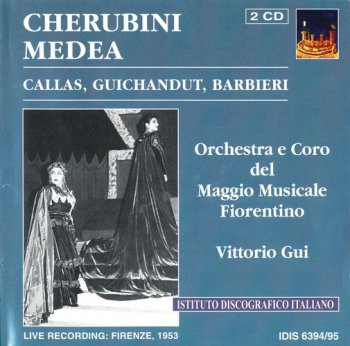 Luigi Cherubini: Medea (2CD Set Isituto Discografico Italiano) 1953/2003 - Maria Callas / Carlos Guichandut / Fedora Barbieri