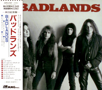 BADLANDS: Badlands (1989) (Japan, 22P2-2707, 1st press)