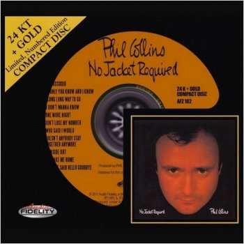 Phil Collins - No Jacket Required (1985) [Limited Edition, 24K+Gold]