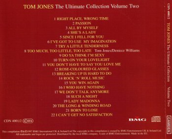 Tom Jones - The Ultimate Collection (4CD) 1997