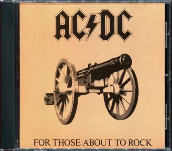 AC/DC - For Those About To Rock (We Salute You) (Atlantic US 1985 Non-Remaster 1st Press) 1981