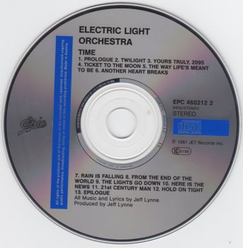 Electric Light Orchestra - Time - 1981(EPC 460212 2 Austria 1987)