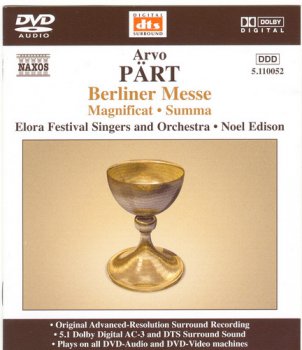Arvo P&#196;RT - Berliner Messe (Magnificat)(Summa) - 2003