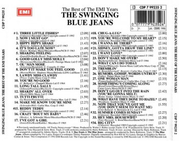 The Swinging Blue Jeans - The Best Of EMI Years (1969) (Remastered 1992)