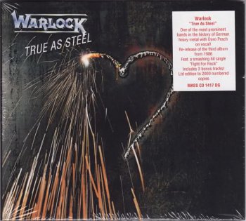Warlock - True As Steel [Remastered, 3 Bonus Tracks, MASS CD 1417 DG] (1986 / 2011)