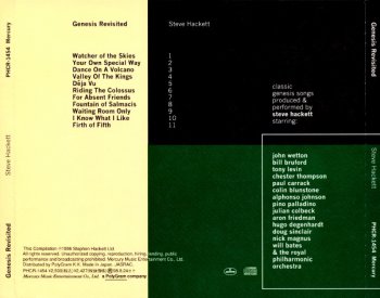 Steve Hackett - Genesis Revisited (Japan PHCR-1454)