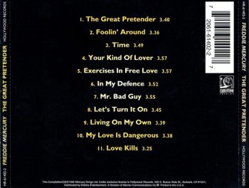 Freddie Mercury - The Great Pretender - 1992 [HR-61402-2]