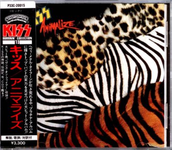 Kiss - Animalize [Japan 1st Press, P33C-20015, 1986] (1984)