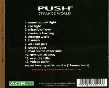 Push UK - Strange World (2010)