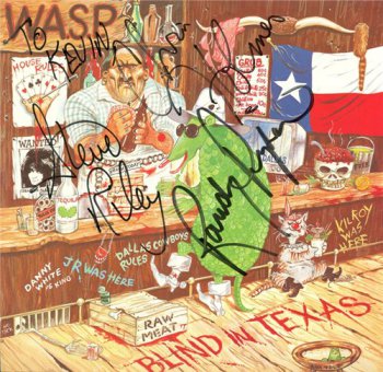 W.A.S.P. (WASP) - Blind In Texas [Capitol, 12CL 374, LP, (VinylRip 24/192)] (1985)