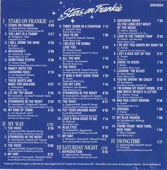 Stars on 45   Stars on Frankie  1987