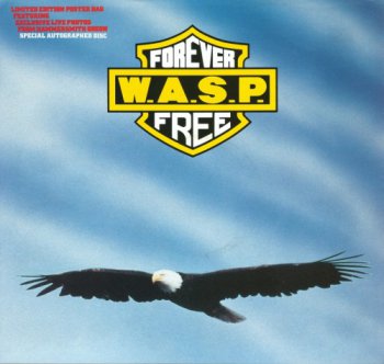 W.A.S.P. (WASP) - Forever Free [Capitol / EMI UK, 12CLS 546, LP, (VinylRip 24/192)] (1989)