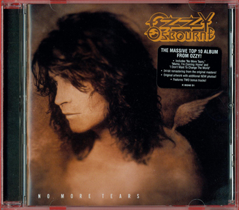 OZZY OSBOURNE: No More Tears (1991) (2002, Epic, EK 85248, Made in Mexico)