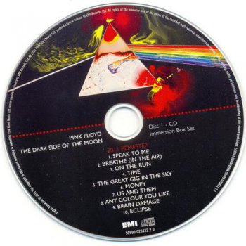 Pink Floyd &#9679; The Dark Side Of The Moon &#9679; 3CD + 2 DVD + Blu Ray Immersion Box Set EMI Music