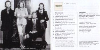 King Crimson - Starless And Bible Black 1974 (Panegyric 40th Anniversary Edt. 2011)