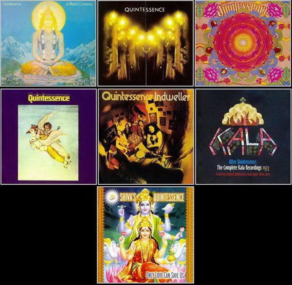 Quintessence: 5 Albums 1969-1972 &#9679; After Quintessence: The Complete Kala Recordings 1973 &#9679; Shiva's Quintessence 2011