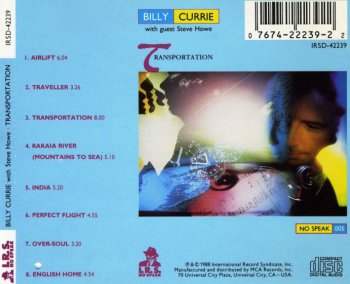 Billy Currie with Steve Howe - Transportation (1988) 