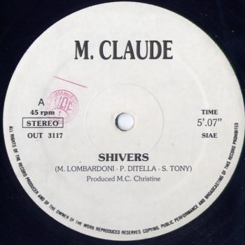 M. Claude - Shivers (Vinyl,12'') 1987