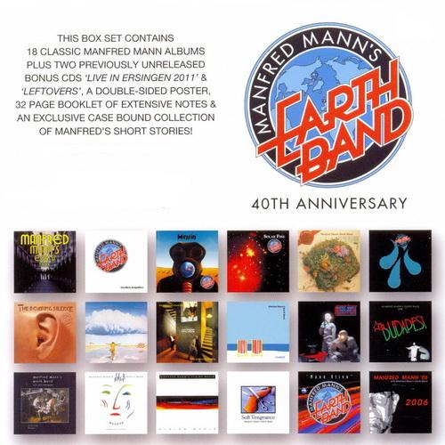 Manfred Mann's Earth Band: 40th Anniversary Box Set 18 Classic Albums + 2 Bonus CDs • Creature Music Limited 2011
