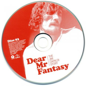 Jim Capaldi / Dear Mr Fantasy: The Jim Capaldi Story - 4CD Box Set Universal Music / Island Records 2011
